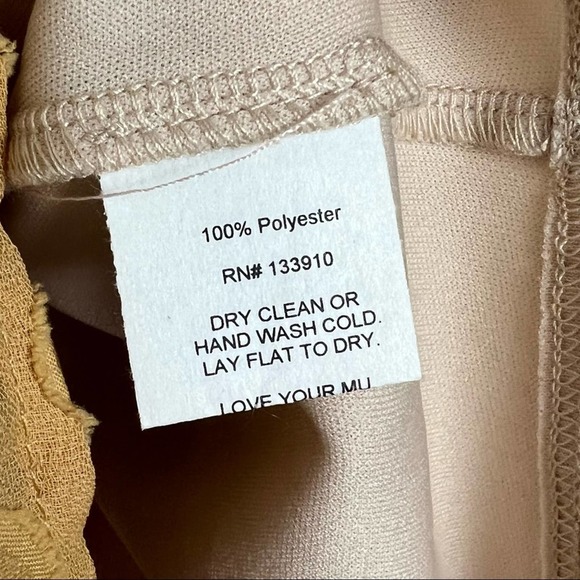 New Show Me Your Mumu Nita Top Small Yellow - Picture 6 of 8